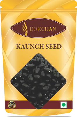 DOKCHAN KAUNCH SEEDS BLACK - KAUCH BEEJ KALA - KONCH - MUCUNA PRURIENS BLACK - COWHAGE Seed(400 g)