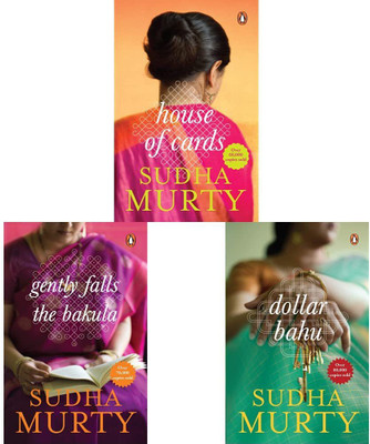 Dollar Bahu Sudha Murthy+Gently Falls: The Bakula+House Of Cards: A Novel(Set Of 3books)(Paperback, Sudha Murty) Dollar Bahu Sudha Murthy+Gently Falls: The Bakula+House Of Cards: A Novel(Set Of 3books)(Paperback, Sudha Murty)