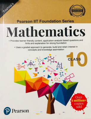 Pearson Iit Foundation Series Maths Class 10(Paperback, Trishnas)