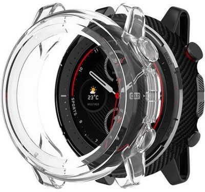 KAZUKI Front and Back Screen Guard for Amazfit Stratos 3(Pack of 1)
