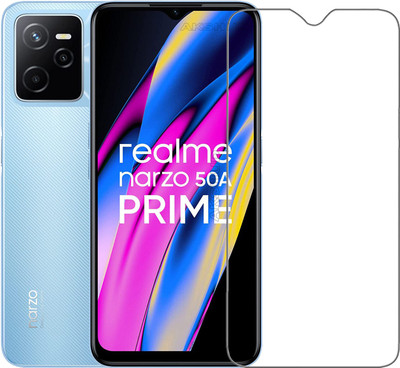 AKSHUD Tempered Glass Guard for Realme narzo 50A Prime(Pack of 1)
