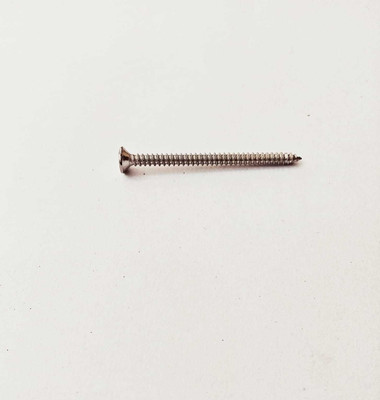 Chandan Stainless Steel Flat Head Machine Screw(6 mm Pack of 1)