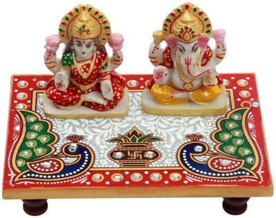 UNIXAA Perfect Handicraft Decorative Showpiece  -  10 cm(Marble, Multicolor)