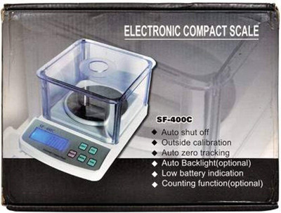 SONALEX Sf-400C 500g Digital Jewellery Scale Weighing Scale(White)