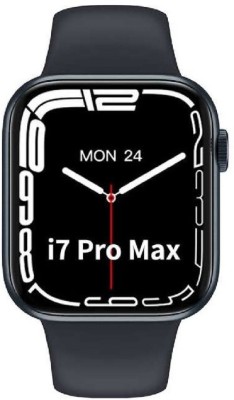 IMMUTABLE i7 Pro Series 4 SmartWatch for Android & iOS (Black) U31 Smartwatch(Black Strap, Free Size)