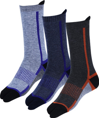 RC. ROYAL CLASS Women Self Design Calf Length(Pack of 3)