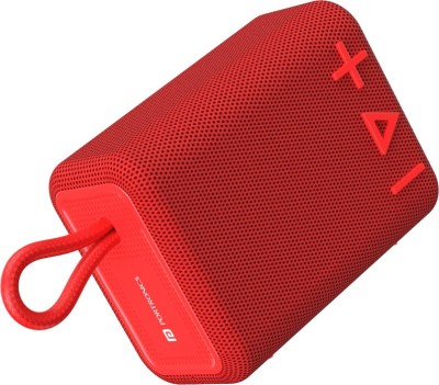 Portronics Breeze 4 Portable Speaker 5W with TWS Connectivity, Built-in-Mic, 8Hrs Playback 5 W Bluetooth Speaker(Red, Mono Channel)
