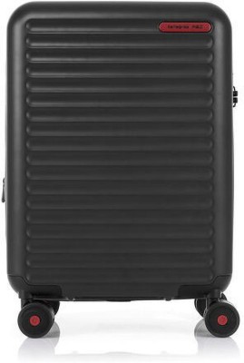 SAMSONITE TOIISC Polycarbonate 55 cms Hardsided Luggage (SAM TOIISC SP55/20 INK BLK) Expandable  Cabin Suitcase 8 Wheels - 21 inch