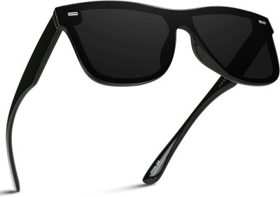 Singco India Wayfarer Sunglasses(For Men & Women, Black)