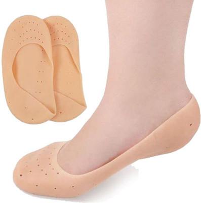 SIDDIVINAYAK CREATION Anti Crack Full Length Silicone Foot Protector Moisturizing Socks for Foot Foot Support
