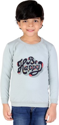 HOPZ 3/4th Sleeve Printed Baby Boys Sweatshirt