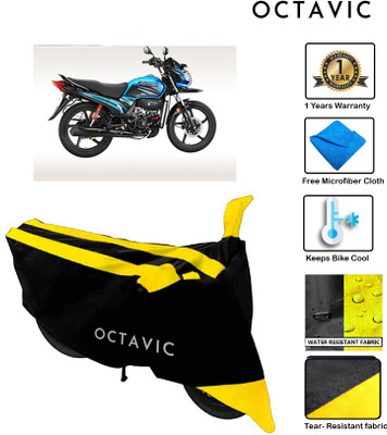 octavic Waterproof Two Wheeler Cover for Honda(Passion Pro TR, Yellow)