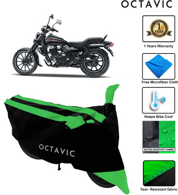 octavic Waterproof Two Wheeler Cover for Bajaj(Avenger 150 Street, Green)