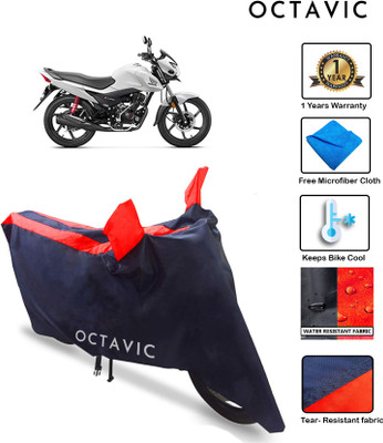 octavic Waterproof Two Wheeler Cover for Honda(Livo, Red)
