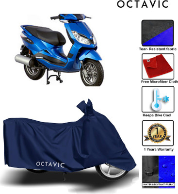 AUTOCAD Waterproof Two Wheeler Cover for Bajaj(Sunny, Blue)