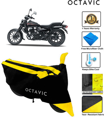 Mdstar Waterproof Two Wheeler Cover for Bajaj(Avenger 150 Street, Yellow)