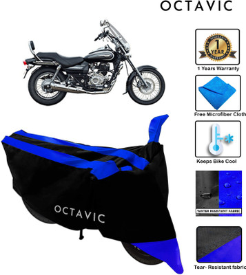 octavic Waterproof Two Wheeler Cover for Bajaj(Avenger 220 Cruise, Blue)