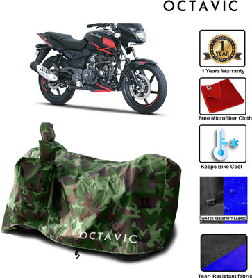 octavic Waterproof Two Wheeler Cover for Bajaj(Pulsar 180 DTS-i, Green)