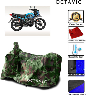 octavic Waterproof Two Wheeler Cover for Honda(Passion Pro TR, Green)