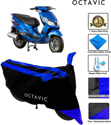 octavic Waterproof Two Wheeler Cover for Bajaj(Sunny, Blue)