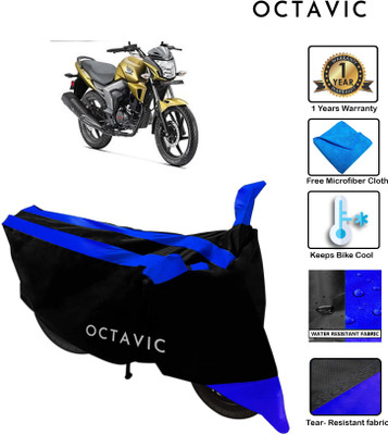 octavic Waterproof Two Wheeler Cover for Honda(Trigger, Blue)
