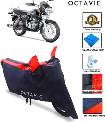 octavic Waterproof Two Wheeler Cover for Bajaj(Boxer, Red)