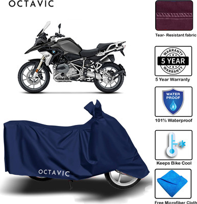AUTOCAD Waterproof Two Wheeler Cover for BMW(1200 GS, Blue)