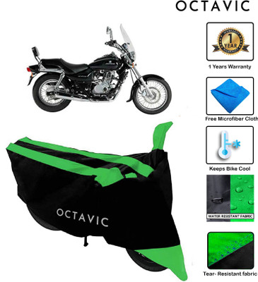 octavic Waterproof Two Wheeler Cover for Bajaj(Avenger 220 DTS-i, Green)