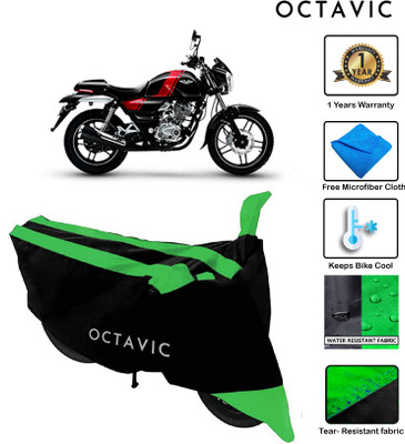 octavic Waterproof Two Wheeler Cover for Bajaj(V 150, Green)