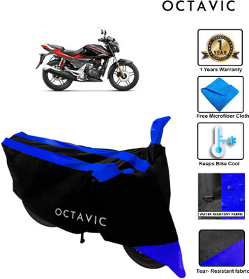 octavic Waterproof Two Wheeler Cover for Honda(CBZ Extreme, Blue)