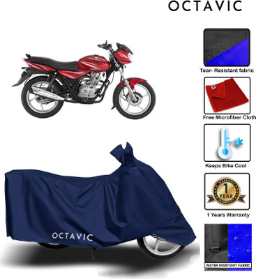 AUTOCAD Waterproof Two Wheeler Cover for Bajaj(Discover 125 DTS-i, Blue)