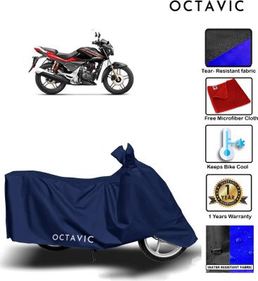octavic Waterproof Two Wheeler Cover for Honda(CBZ Extreme, Blue)