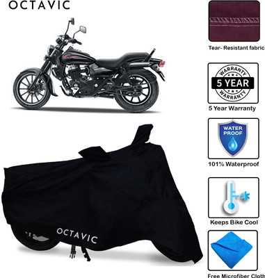 AUTOCAD Waterproof Two Wheeler Cover for Bajaj(Avenger 150 Street, Black)