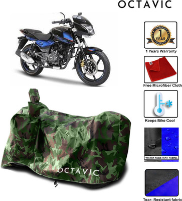 octavic Waterproof Two Wheeler Cover for Bajaj(Pulsar 150 DTS-i, Green)