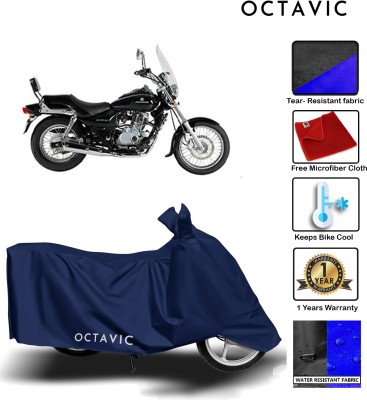 AUTOCAD Waterproof Two Wheeler Cover for Bajaj(Avenger 220 DTS-i, Blue)