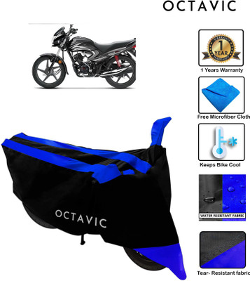octavic Waterproof Two Wheeler Cover for Honda(Dream, Blue)