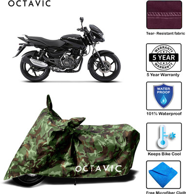 octavic Waterproof Two Wheeler Cover for Bajaj(Pulsar 150, Green)