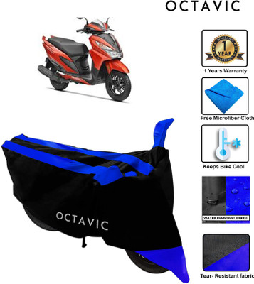 octavic Waterproof Two Wheeler Cover for Honda(Grazia, Blue)