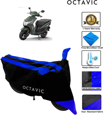 octavic Waterproof Two Wheeler Cover for Honda(Deo, Blue)