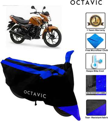 octavic Waterproof Two Wheeler Cover for Suzuki(Sling, Blue)