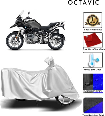 octavic Waterproof Two Wheeler Cover for BMW(1200 GS, Silver)