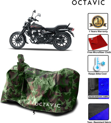 octavic Waterproof Two Wheeler Cover for Bajaj(Avenger 150 Street, Green)
