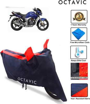 octavic Waterproof Two Wheeler Cover for Honda(CBZ TYPE 1, Red)