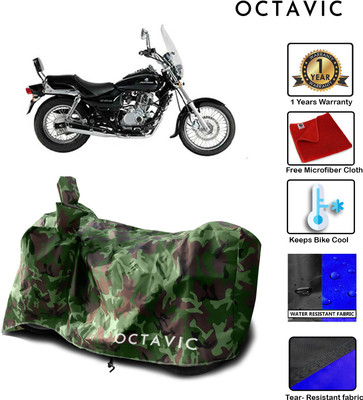 octavic Waterproof Two Wheeler Cover for Bajaj(Avenger 220 DTS-i, Green)