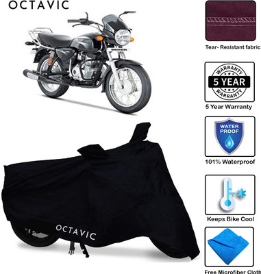 AUTOCAD Waterproof Two Wheeler Cover for Bajaj(Boxer, Black)
