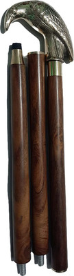jafrisurvey Nautical Crow Head Handle Walking Stick Cane Wooden Walking Stick Brass cANE Walking Stick
