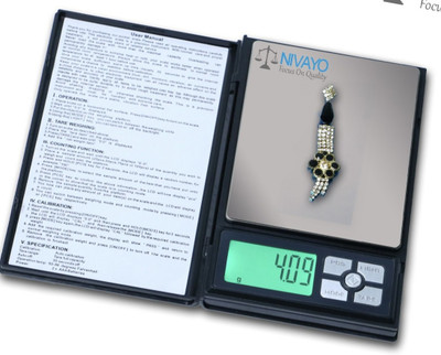 NIVAYO DIGITAL WEIGHINGACK) Weighing Scale(Black)