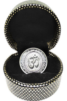 Astrosale MahaLakshmi Silver Plated Coin With Om In 10 Grams Silver Plated Yantra(Pack of 1)