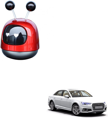 SEMAPHORE Natural Diffuser Cute Robot Car Perfume Alloy(Red) For Audi A4(30 ml)
