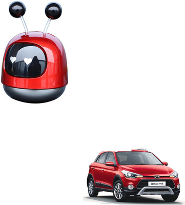 SEMAPHORE Natural Diffuser Cute Robot Car Perfume Alloy(Red) For Hyundai i10 Active(30 ml)